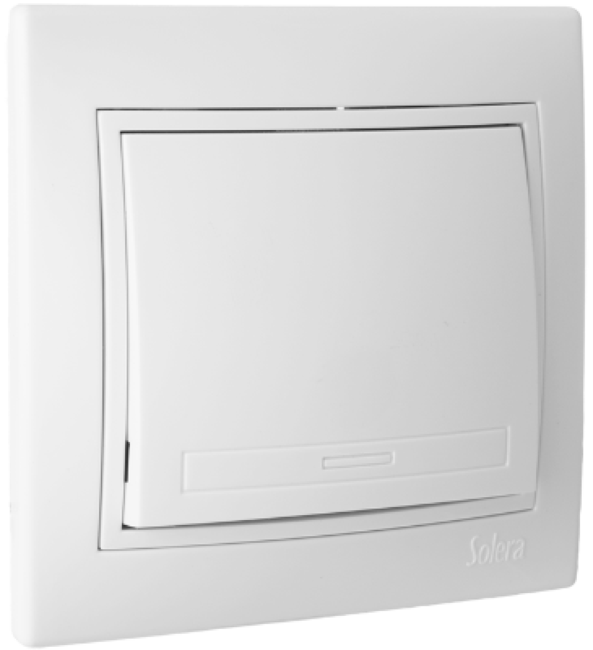 Botão  10A 250V ~. Monobloc. Para encastrar.