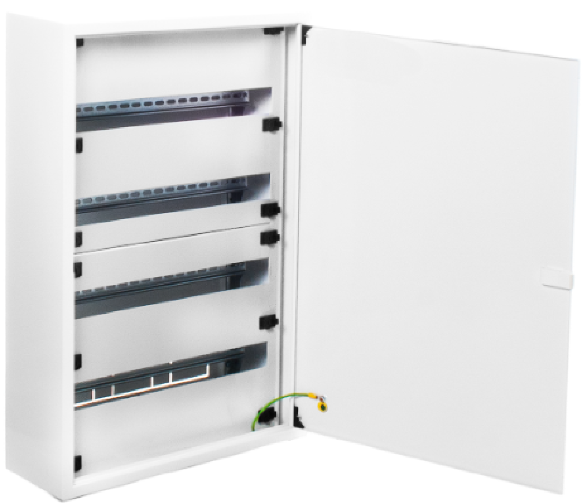 Surface steel distribution cabinet, 96 modules (4×24)