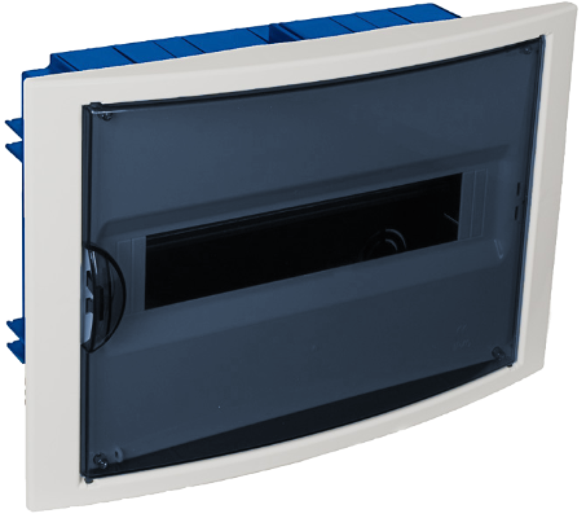 Caixas de distribuição para divisória oca. 14 elementos.