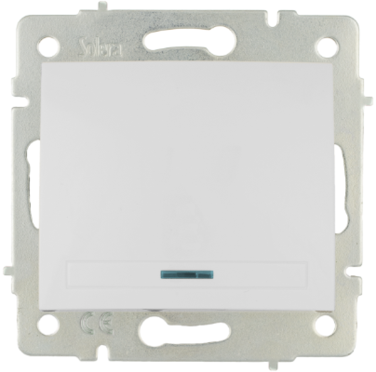 Light switch. 10AX 250V ~. Flush-mounted. ERP02ILQC