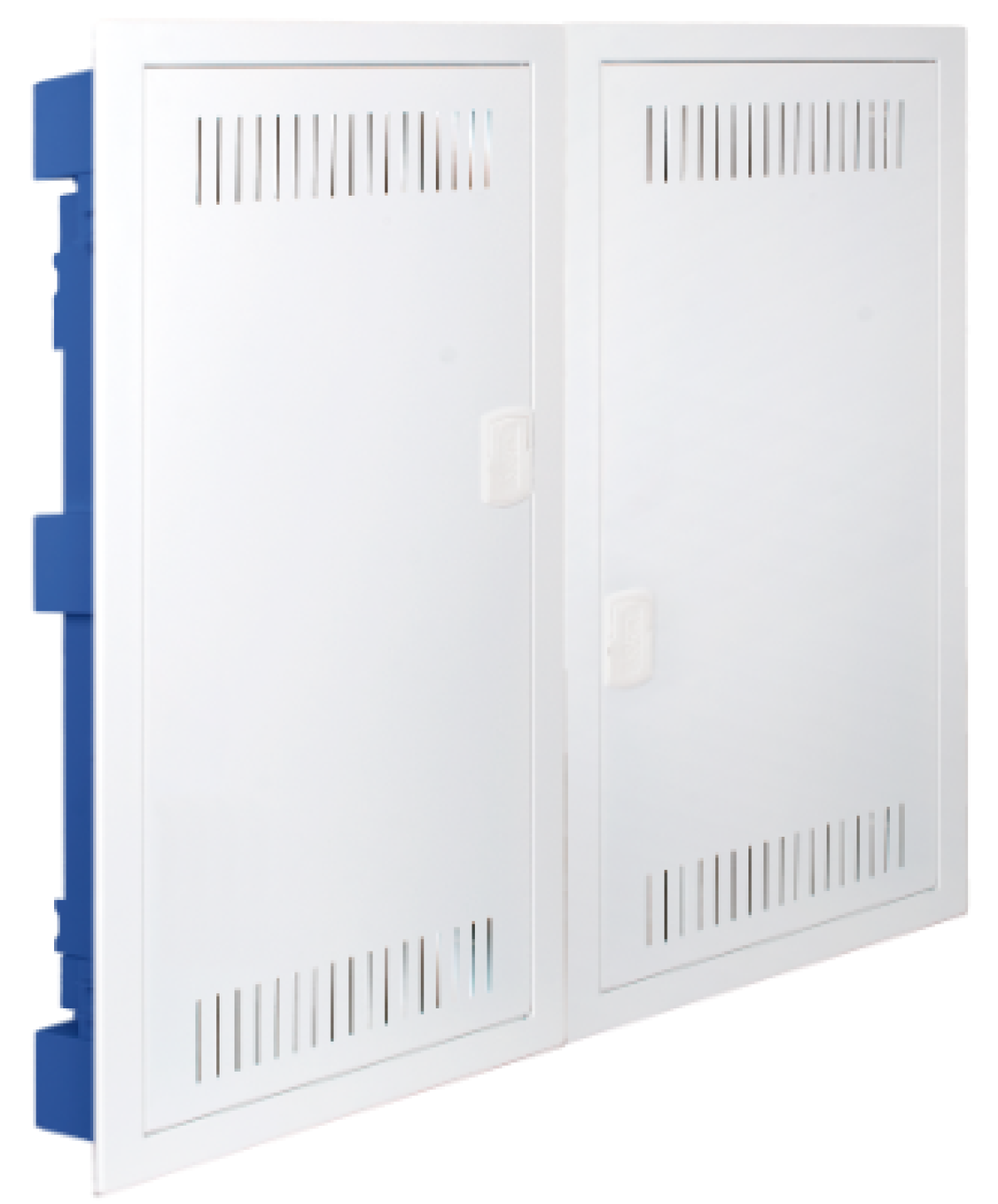 Registro duplo para TIC. Para partição oca. 695 x 613 x 88 mm.