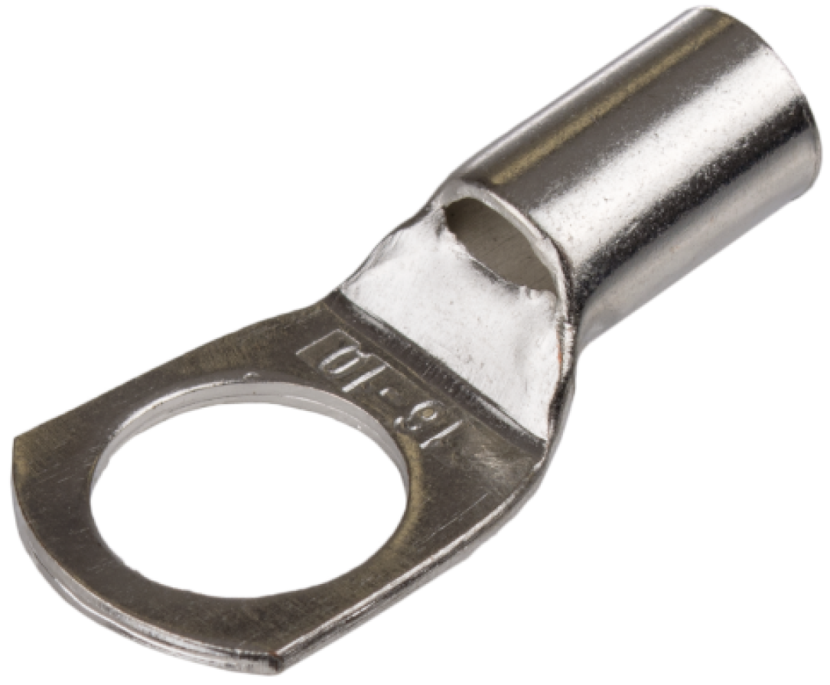 Terminais Spade. Para secção de 16 mm² e M10.