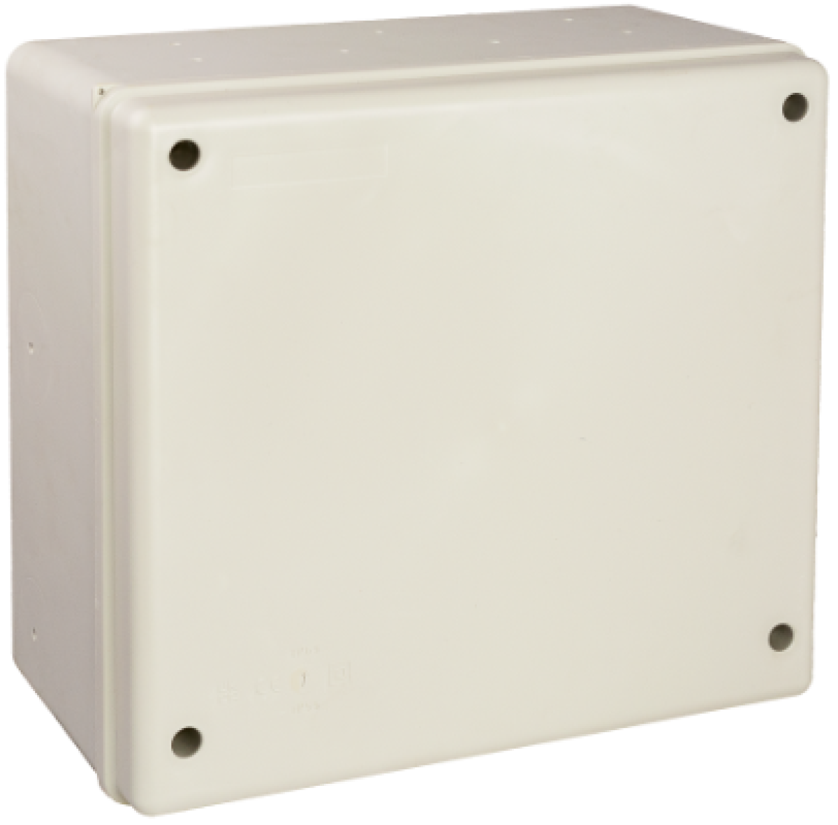 Caixa de ligação estanque 270x250x140 mm.