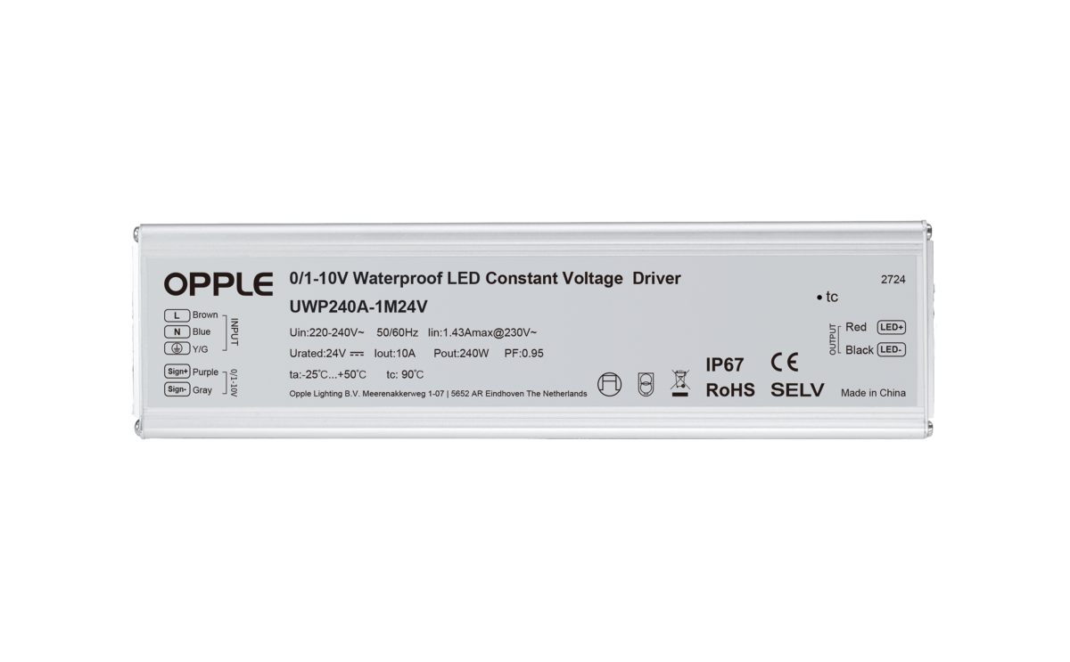 LEDDriver 24V-240W-10VPWM-IP67