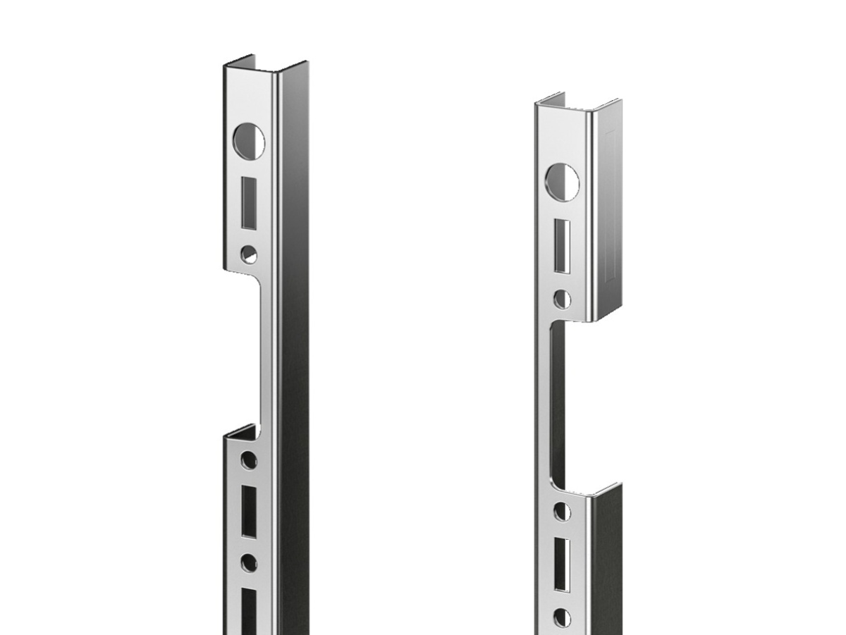 AX Régua perfurada da porta, para AX de aço inoxidável