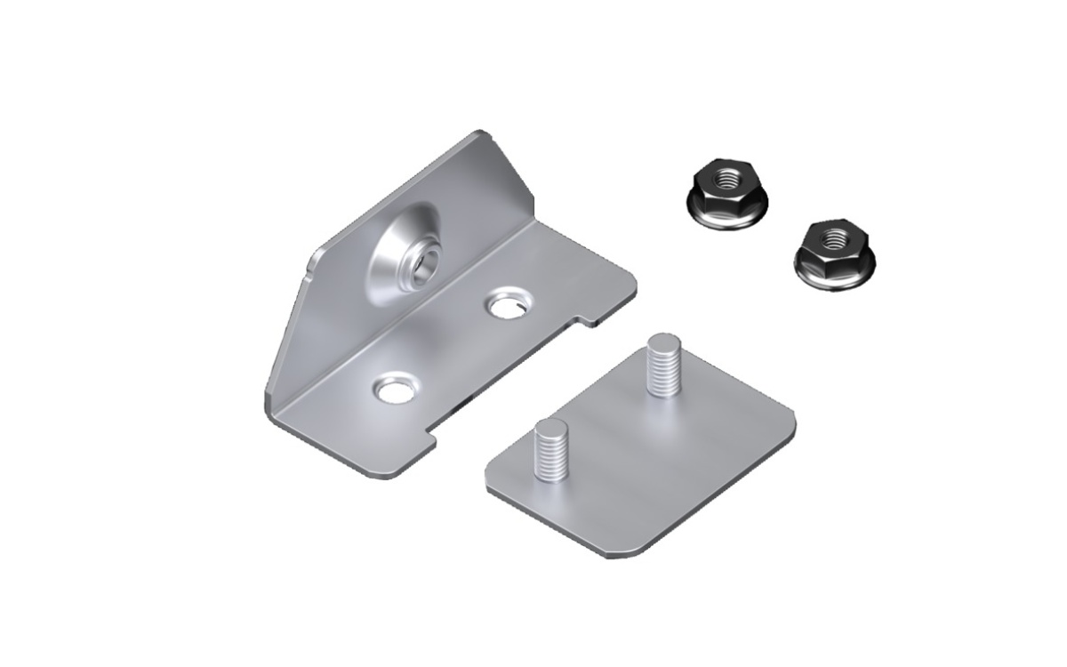 Fixação opcional dos acabamentos da base soleira VX