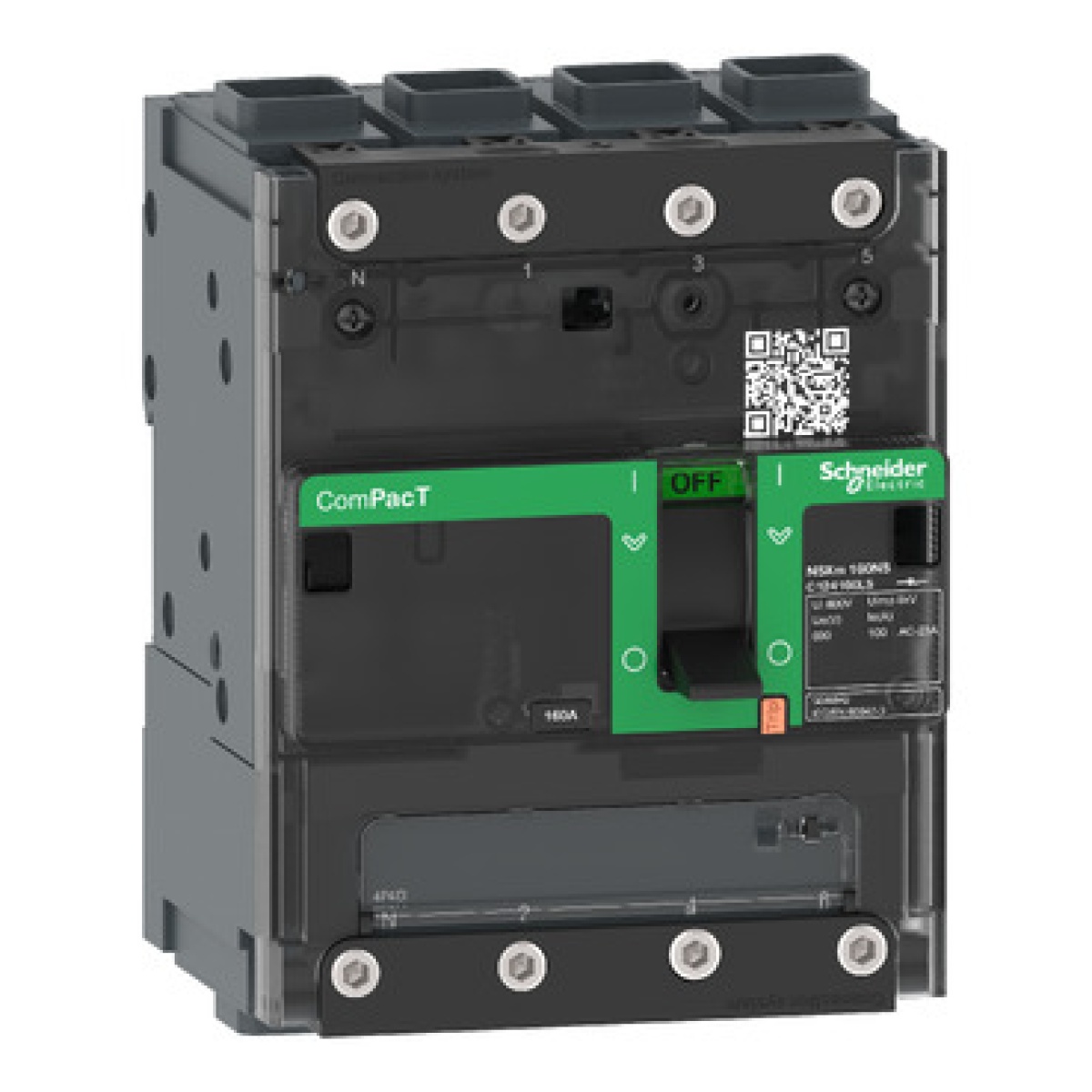 ComPacT Interruptor NSXm160NA CA 4P 160A  ELINK