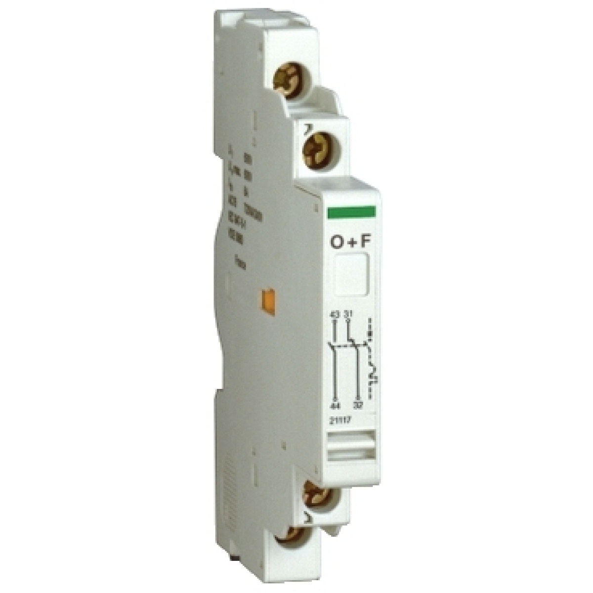 auxiliary contact - 1 NO  1 NC - for P25M - 415 V - 2.2 A