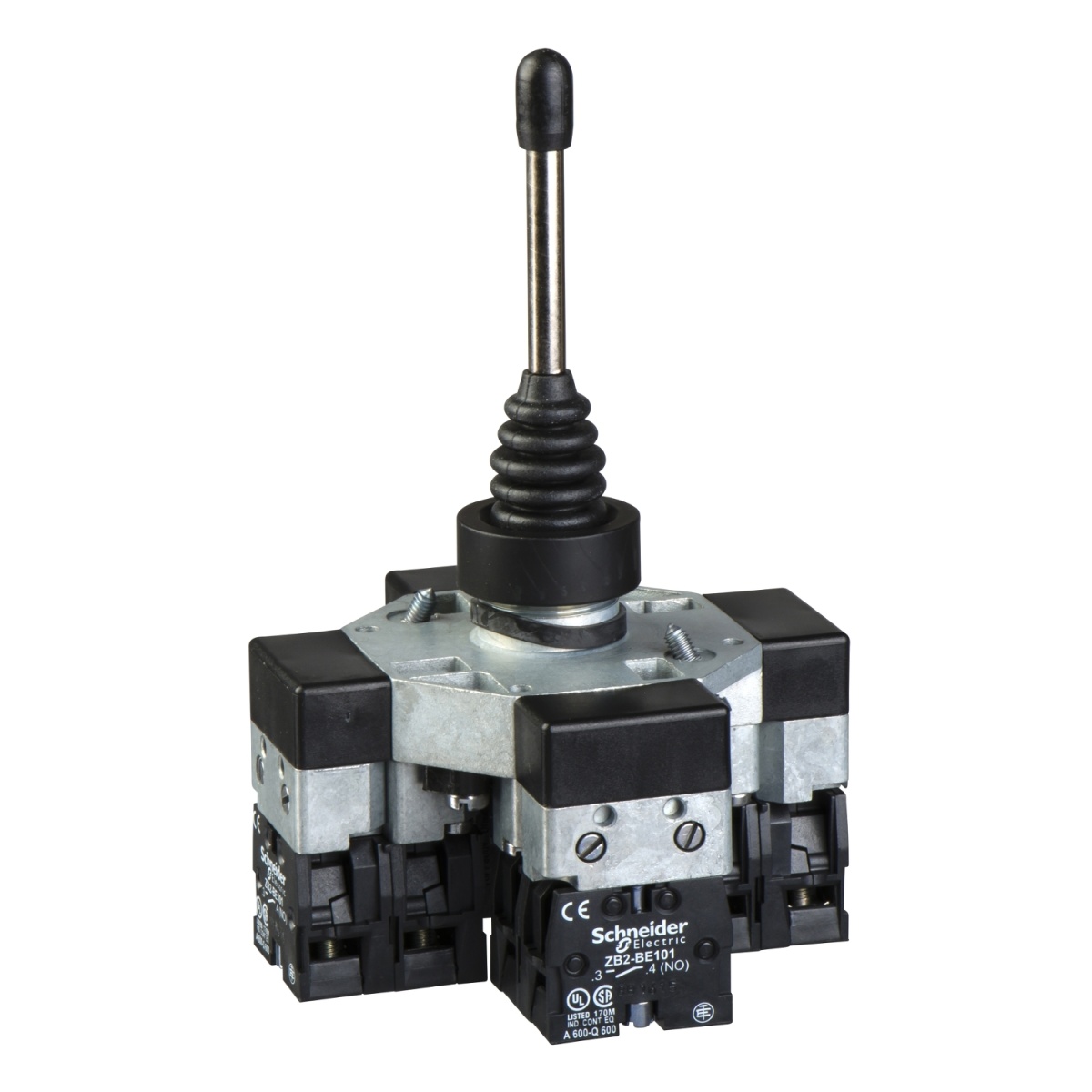 Controlador joystick ø22 4-2no instruções por sentido