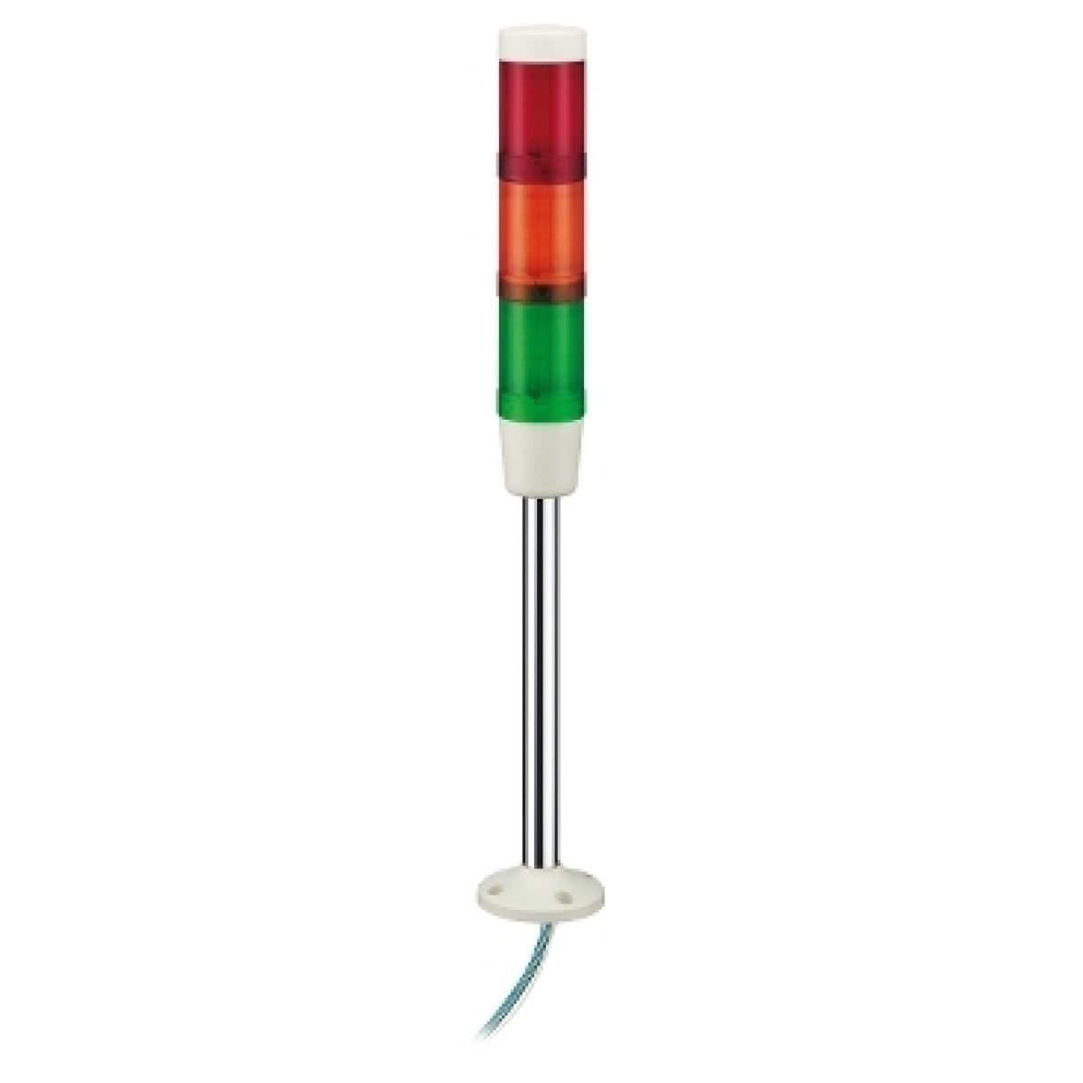 Banco indicador com  buzzer  3 unidades iluminadas - ø 45 mm - 24 v acdc
