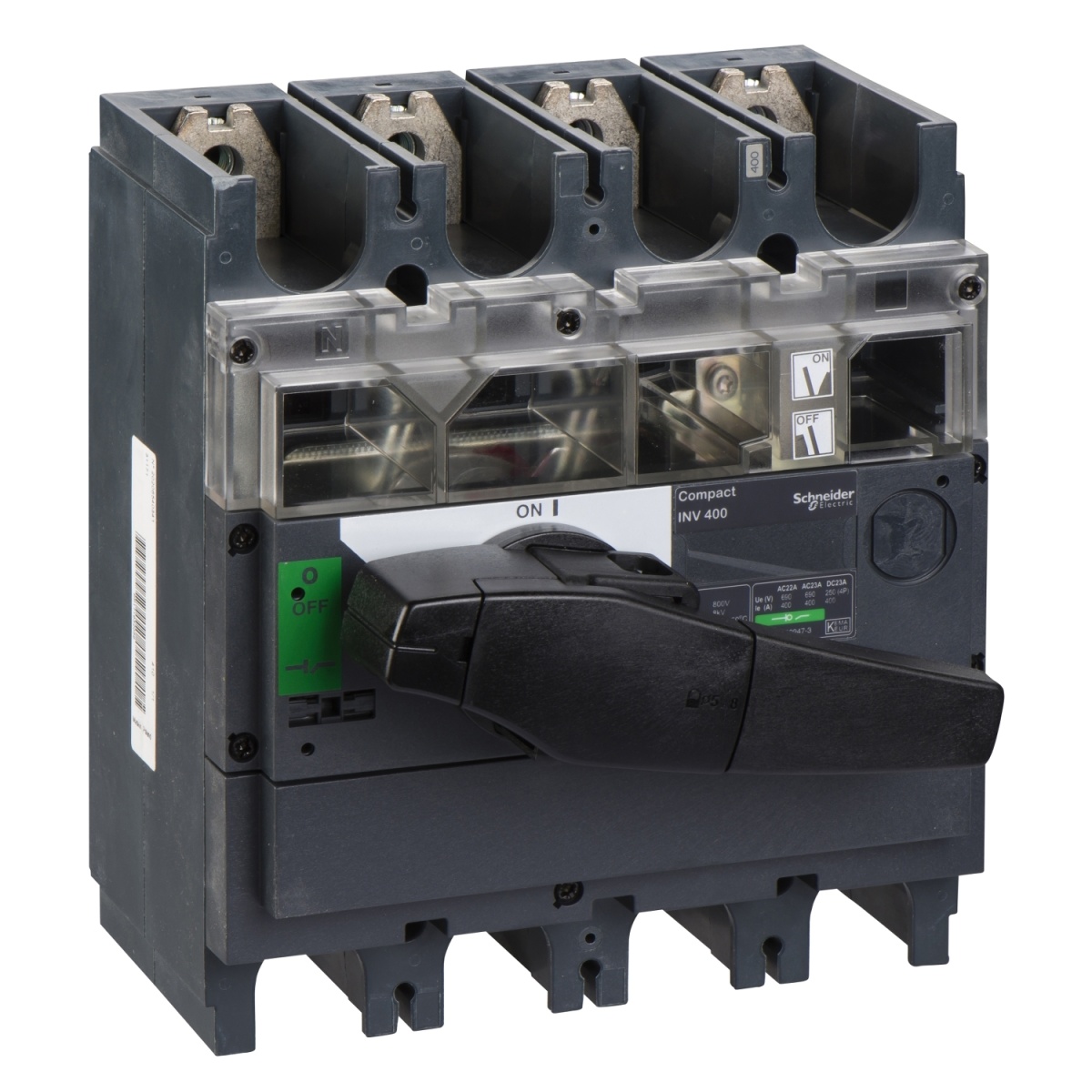 interruptor seccionador Interpact INV400 - 400 A - 4 pólos