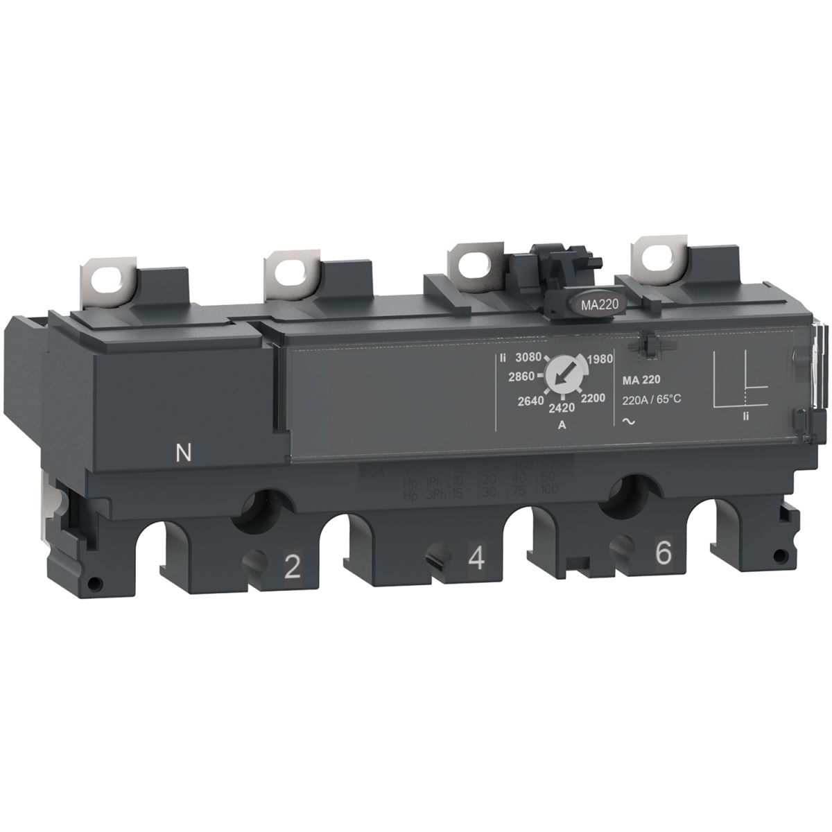 ComPacT DISPARADOR NSX100 CA 4P3D 100A MA