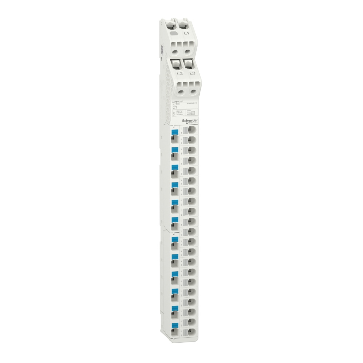 Acti9 VDIS 3PN 125A 250440V 33 pontos de ligação bloco de distribuição