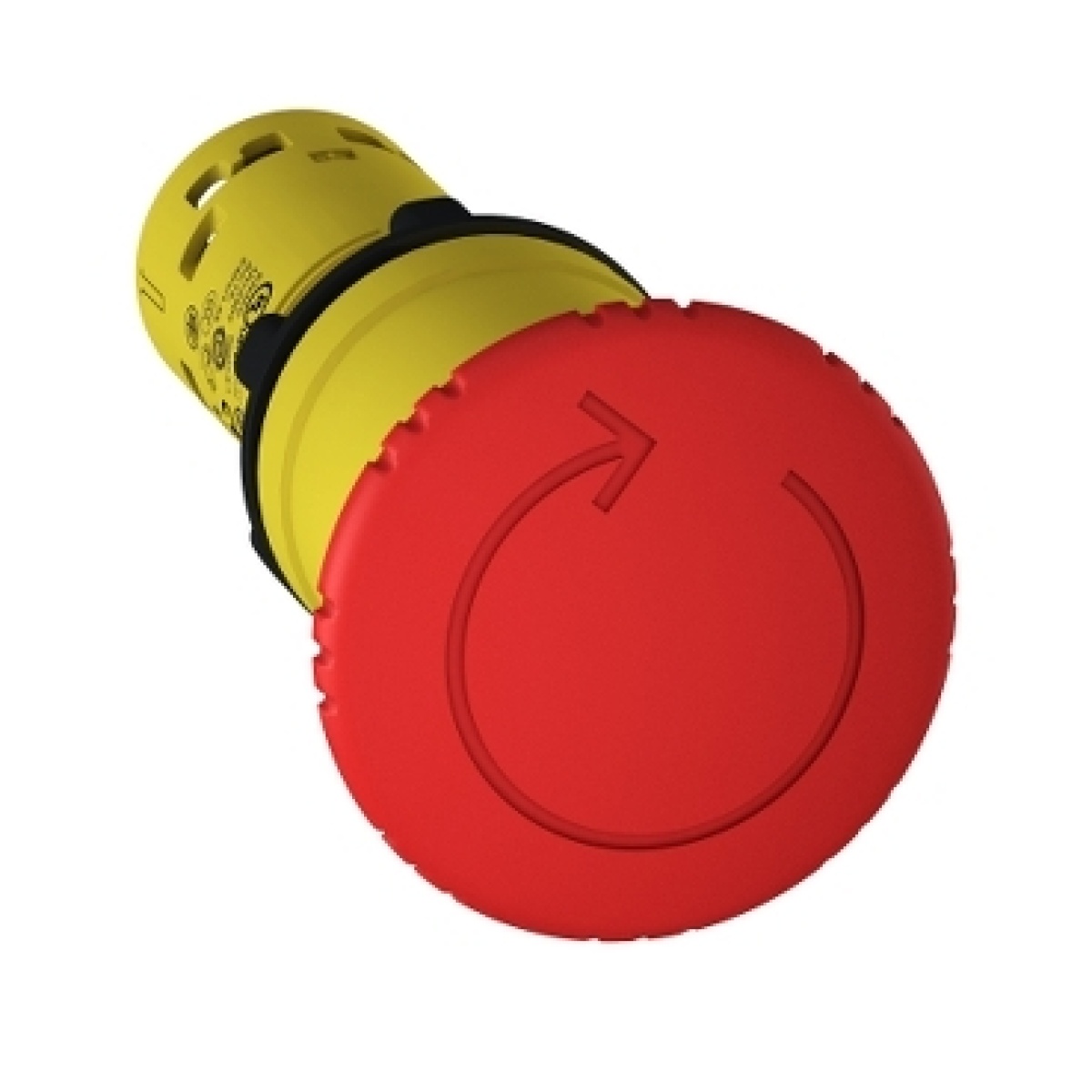Emergência  gency stop ø 22 - vermelho - mushroom head ø 40 mm - turn to release - 1 nc