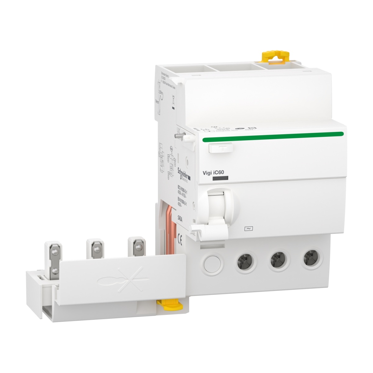 Acti9 Vigi iC60 - Bloco diferencial - 3P - 40A - 30mA - Classe AC