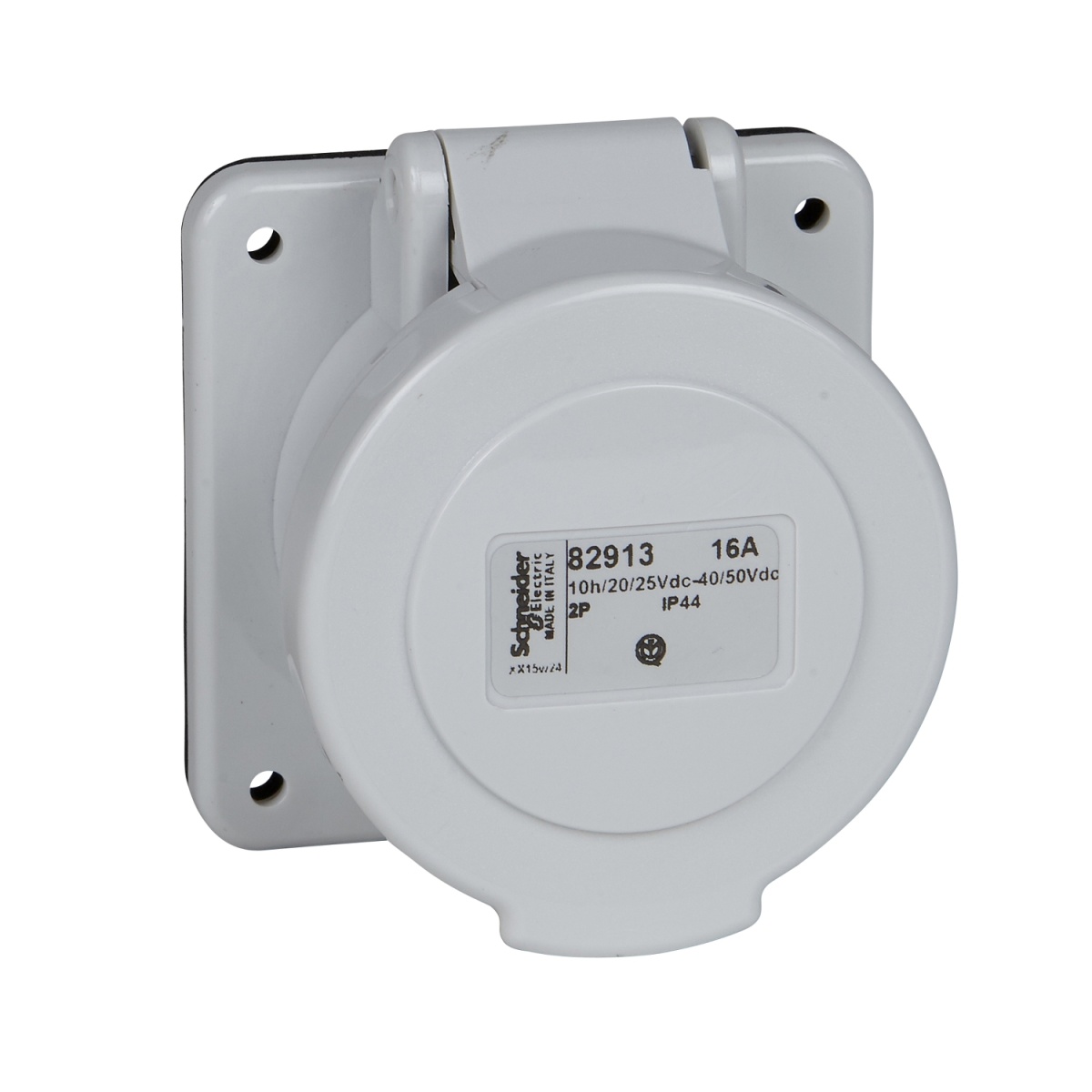 PratiKa industrial socket - 32 A - 2P - 20...25 V DC - IP44