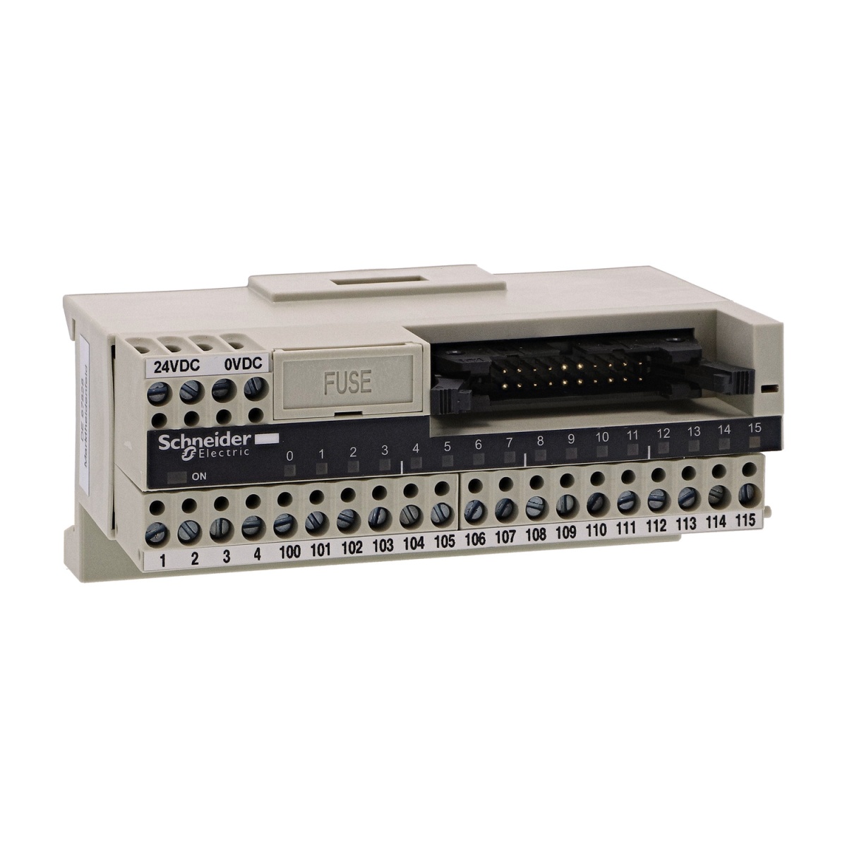 Base passiva ABE7  16 entradas ou saídas - Led