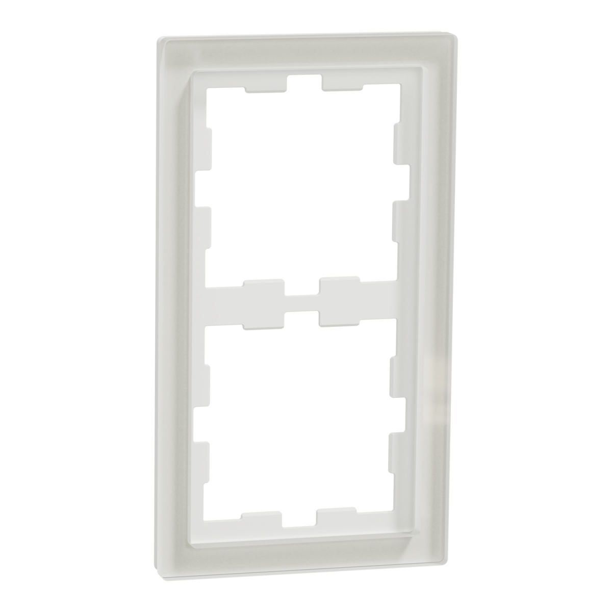 Quadro D-Life, 2 elementos, cristal branco