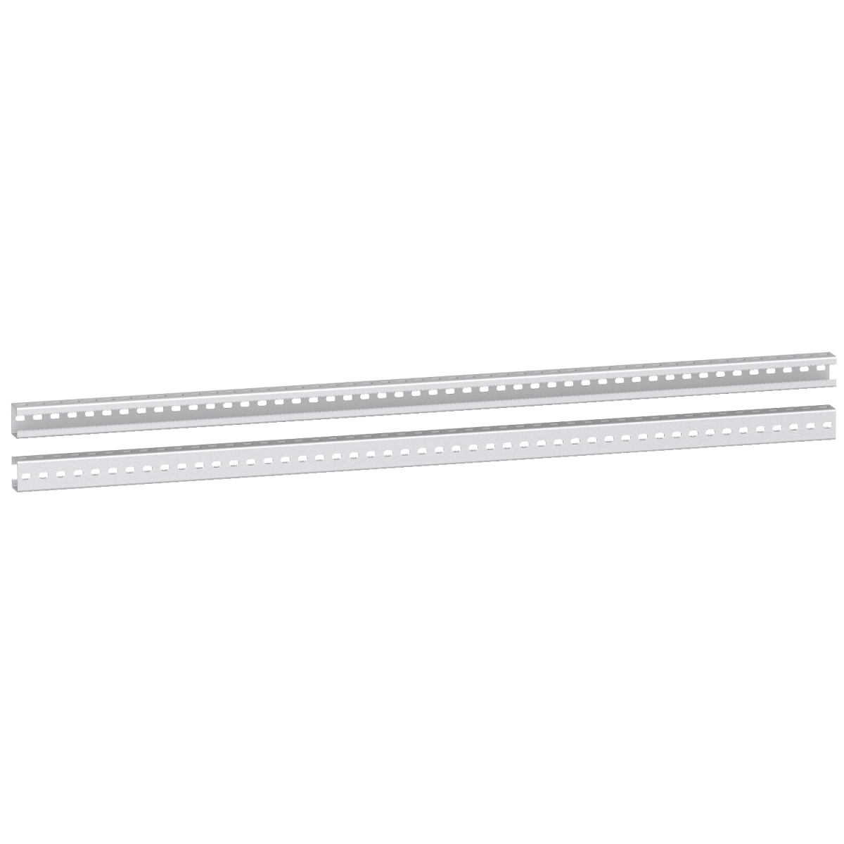 Vertical uprights height 1000mm. zinc-coated steel. Supply 2 standard uprights.