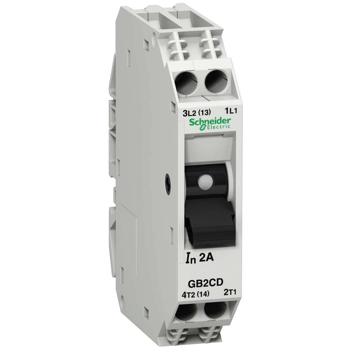 disjuntor TeSys para circuitos de comando - GB2-CD  4 A - 1 póloN - 1d