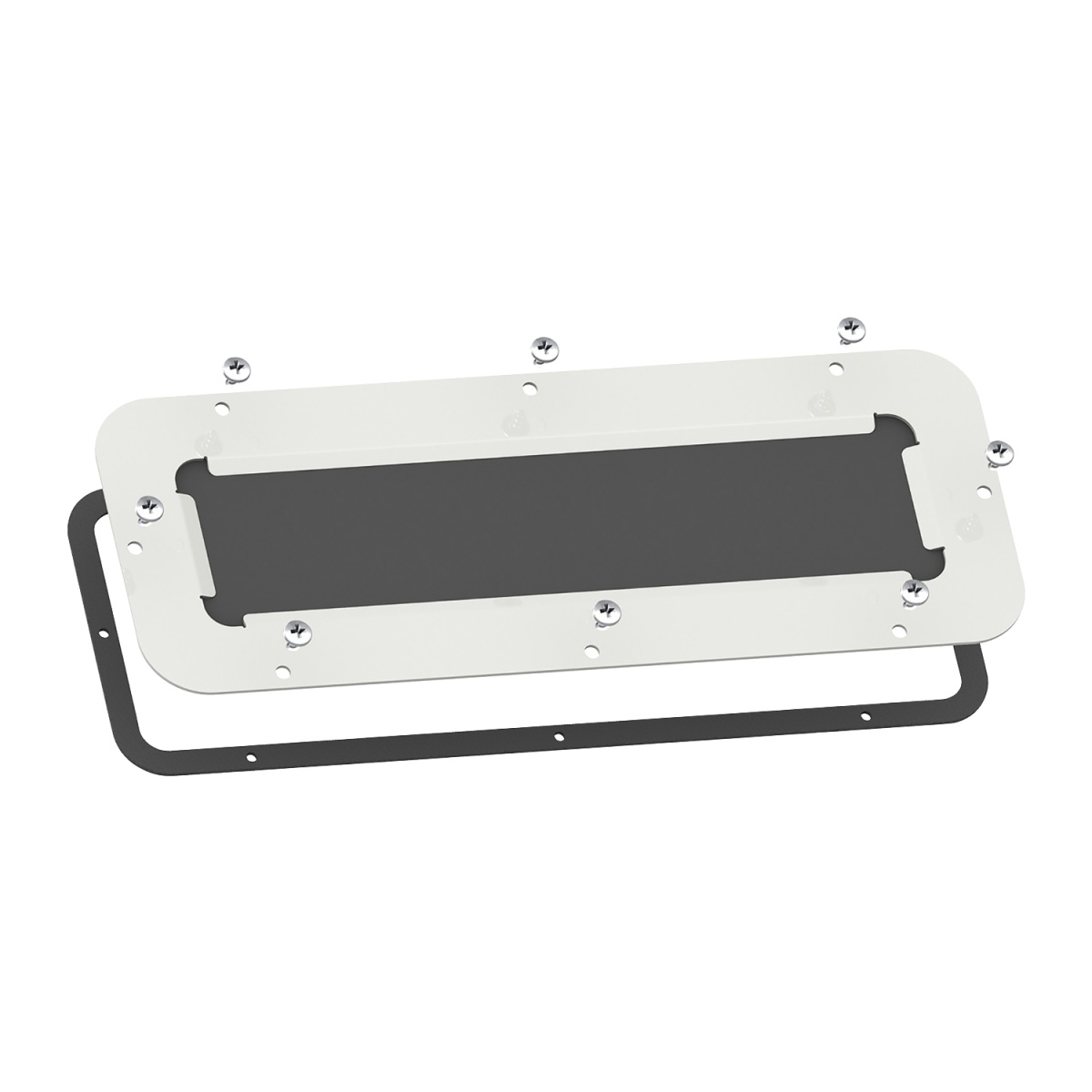 Spacial S3D flexicable gland plate with membrane pearcable 378 x 63 mm