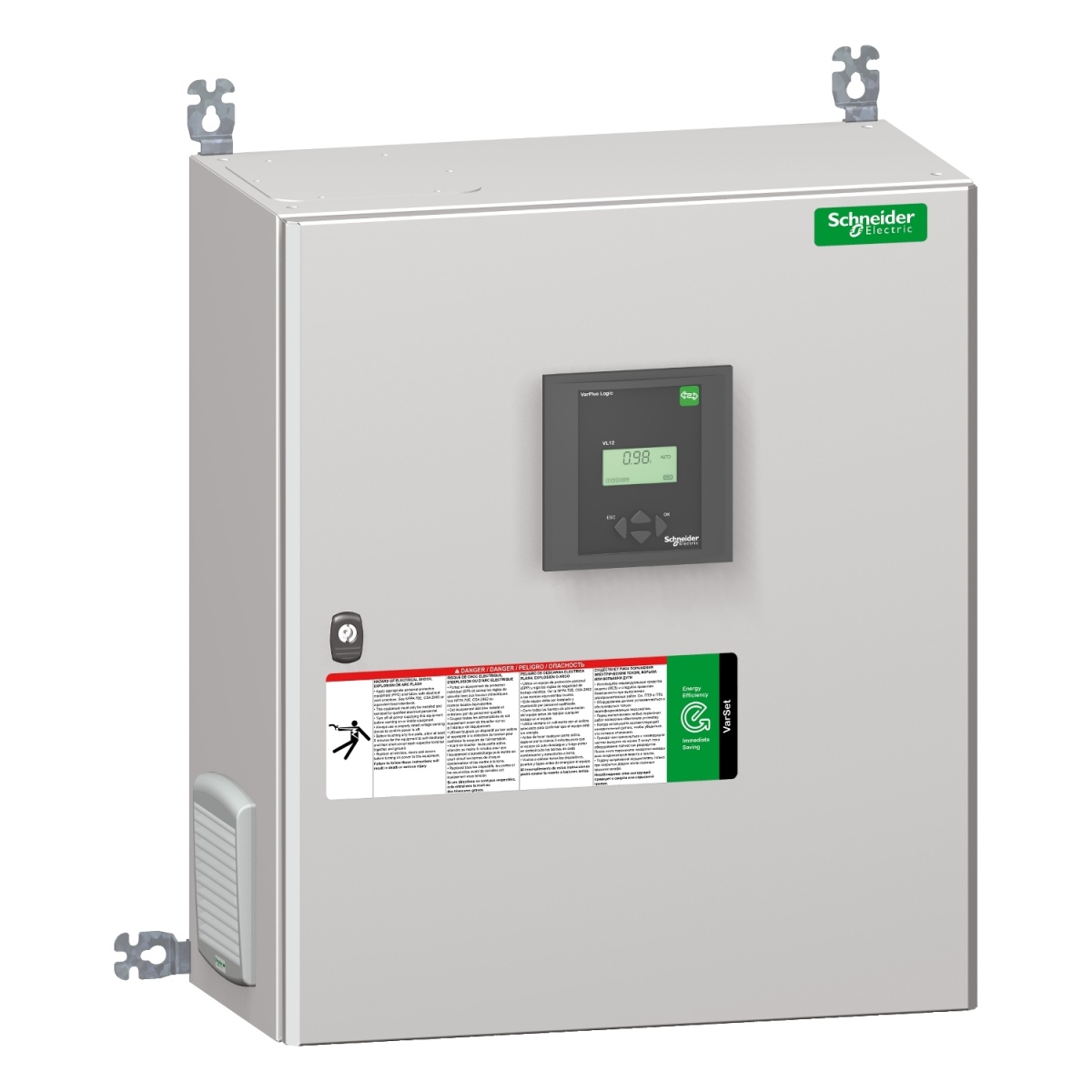 Banco de Condensadores VarSet Auto 034kvar com entrada BAT xxB 400V 50Hz