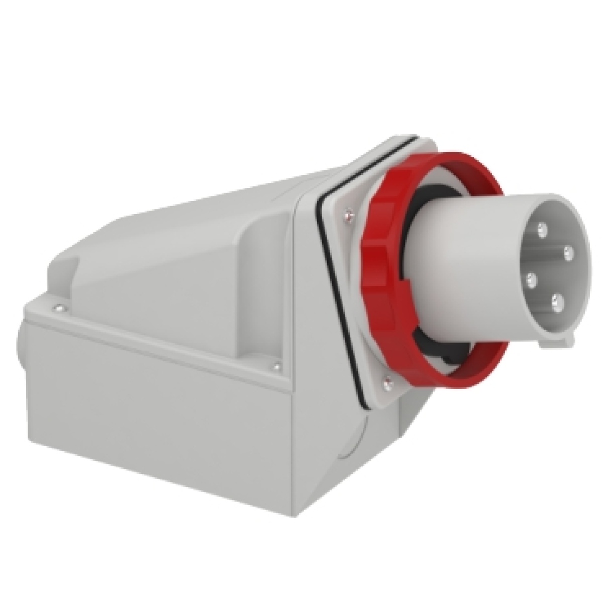 PratiKa industrial plug - 63 A - 3P  E - 380...415 V AC - IP67