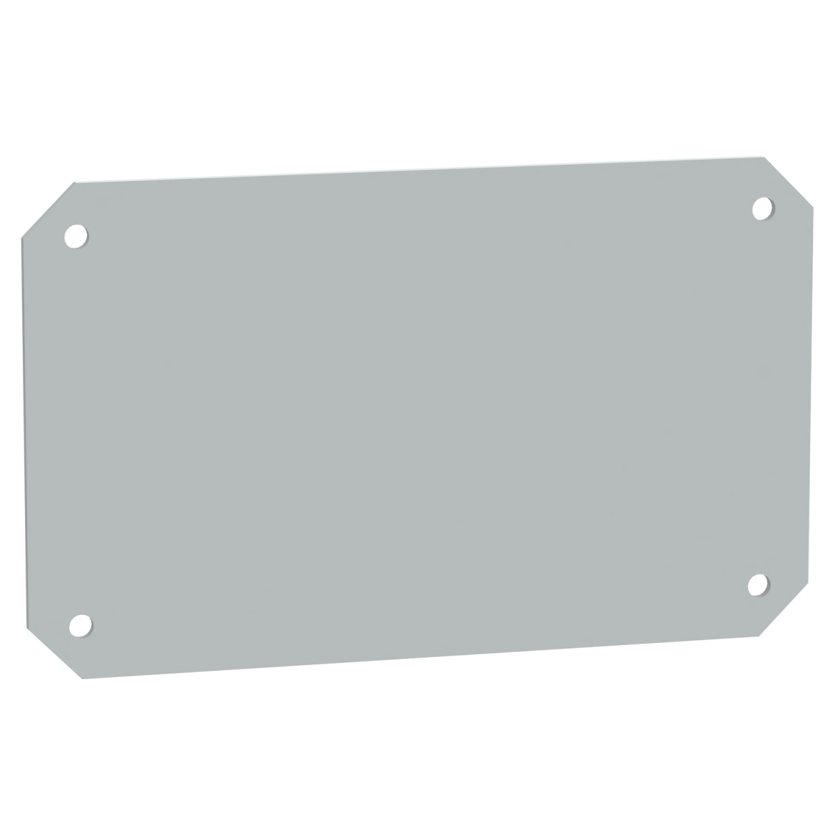 Insulating polyester mounting plate for PLS box 18x27cm