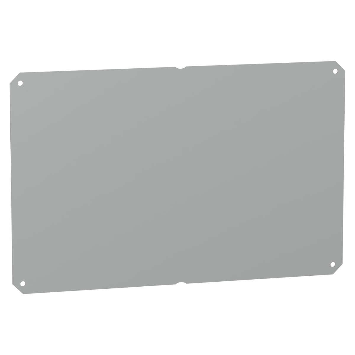 Metallic mounting plate for PLS box 36x54cm