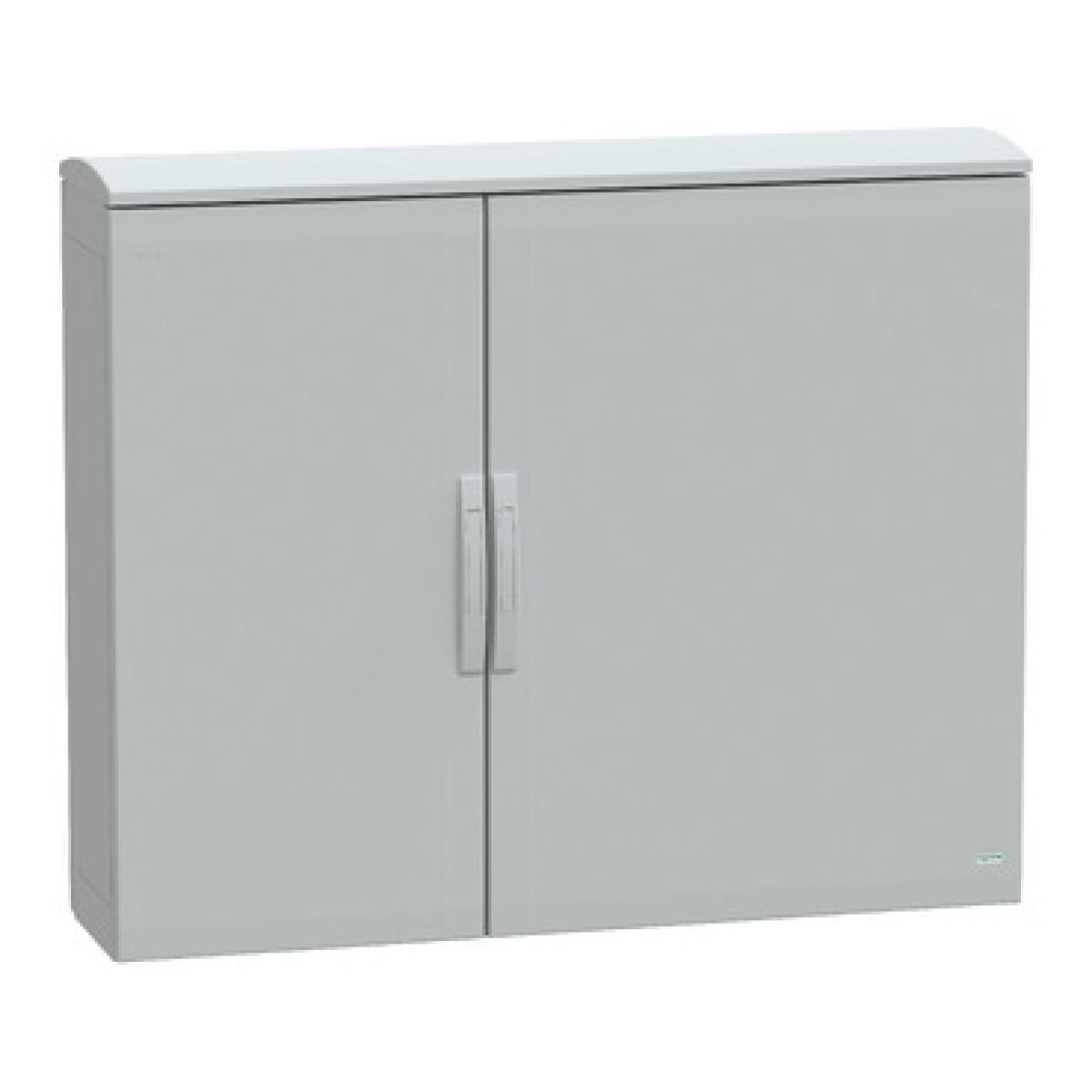 Floor standing encl. polyester vers.PLAT open top w canopy 1000x1250x320 IP44