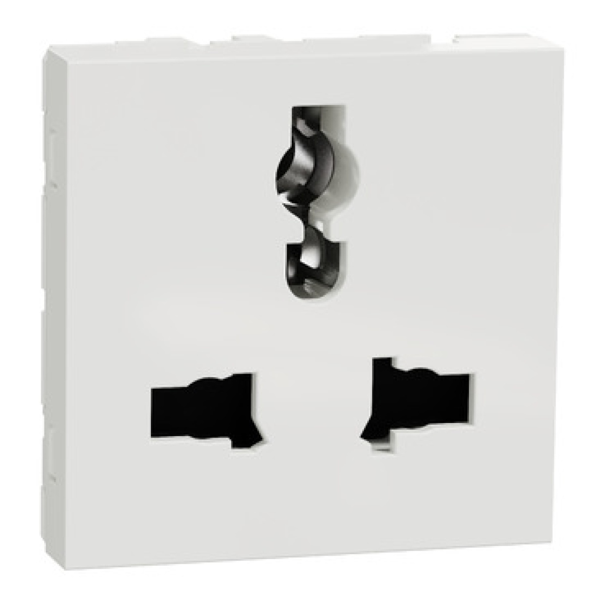 Nova Unica - Tomada Multistandard - 2 módulos - Branco