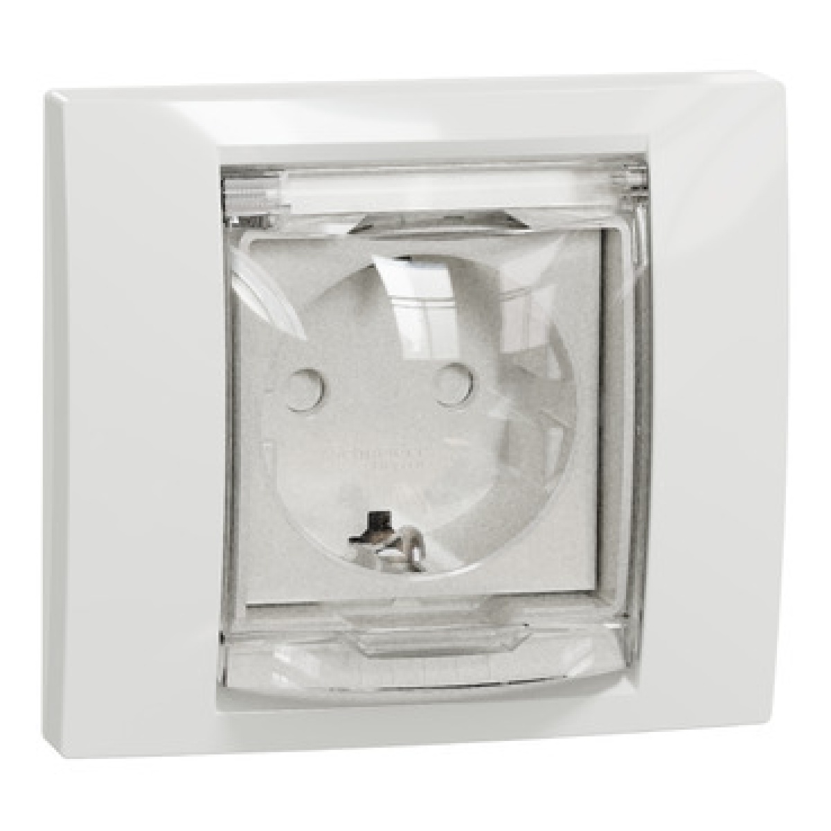 Nova Unica - Tomada 2PT - IP44 - 16A - Branco