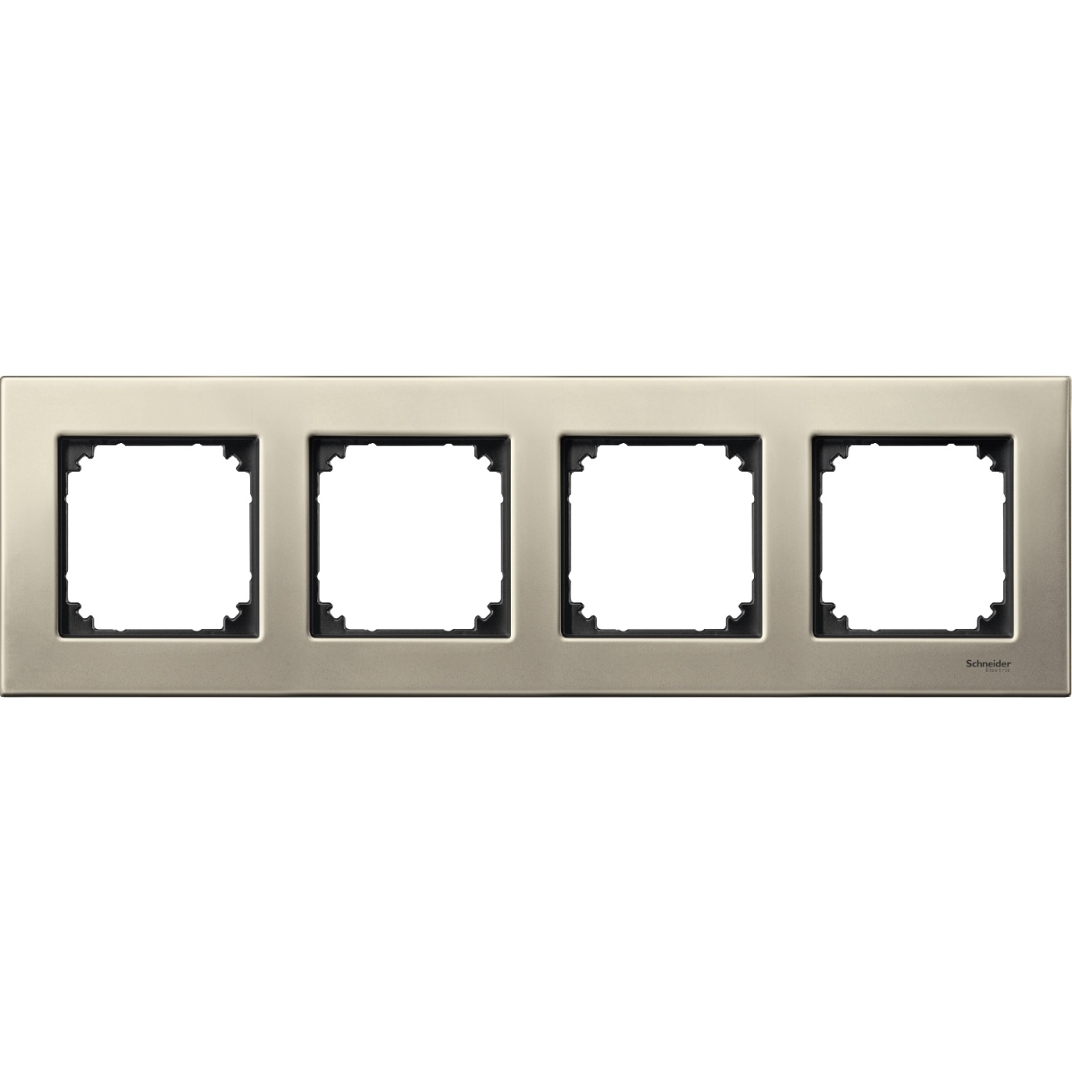 M-Elegance - Quadro 4 elementos - Metal titânio