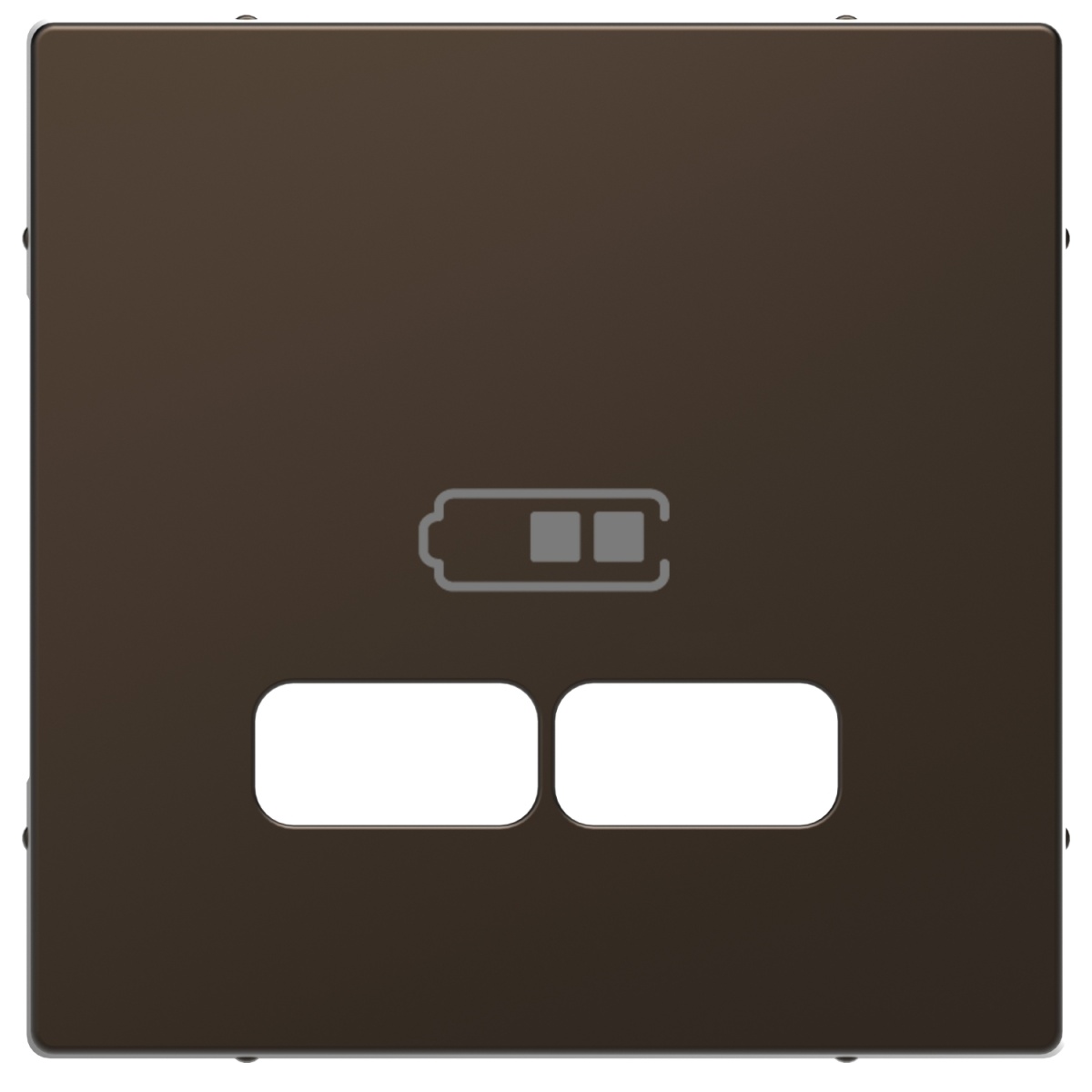 D-Life - Centro de tomada para carregador USB - Metal mocca