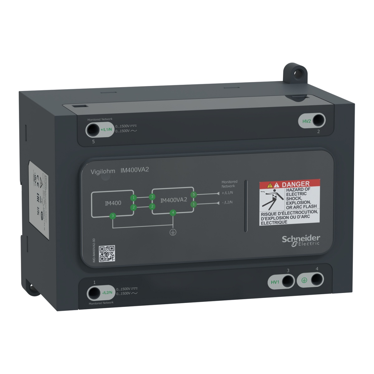 Vigilohm - Adaptador de tensão - IM400 - 1500  2600 V até 480 V