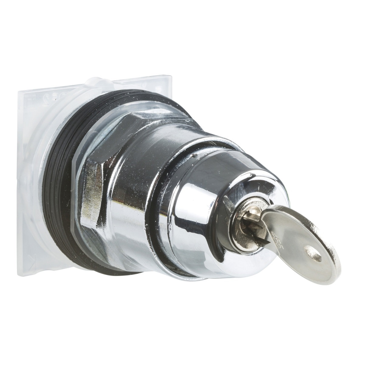 Selector switch ø 30 - 2 position - key operated - ronis 455 - leftright-he