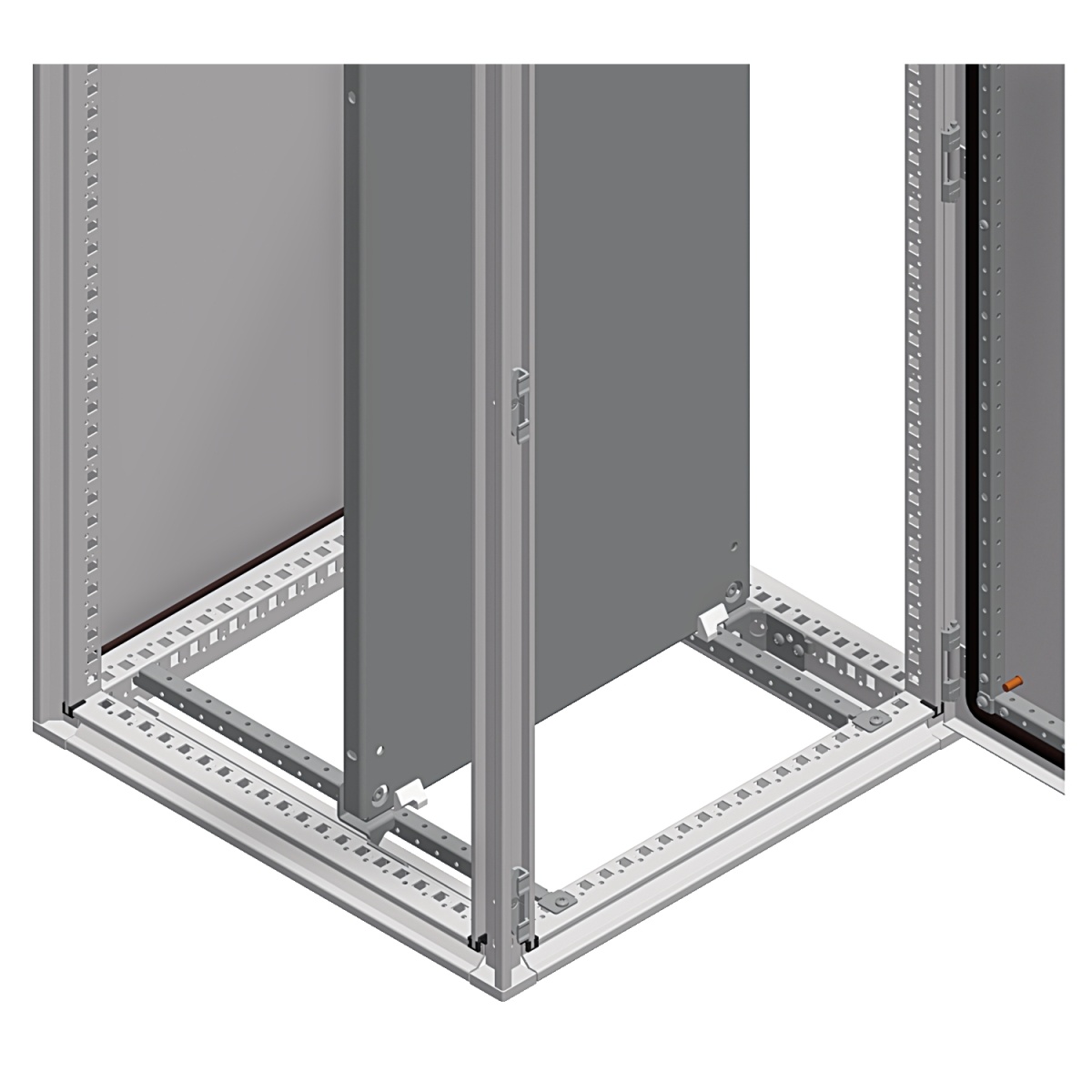 Spacial SF mounting plate sliding rail - depth 400 mm