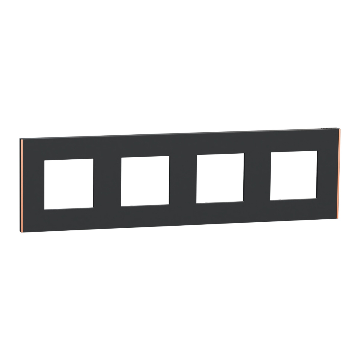 Nova Unica - Quadro 4 Elementos Unica Deco AntraciteCobre