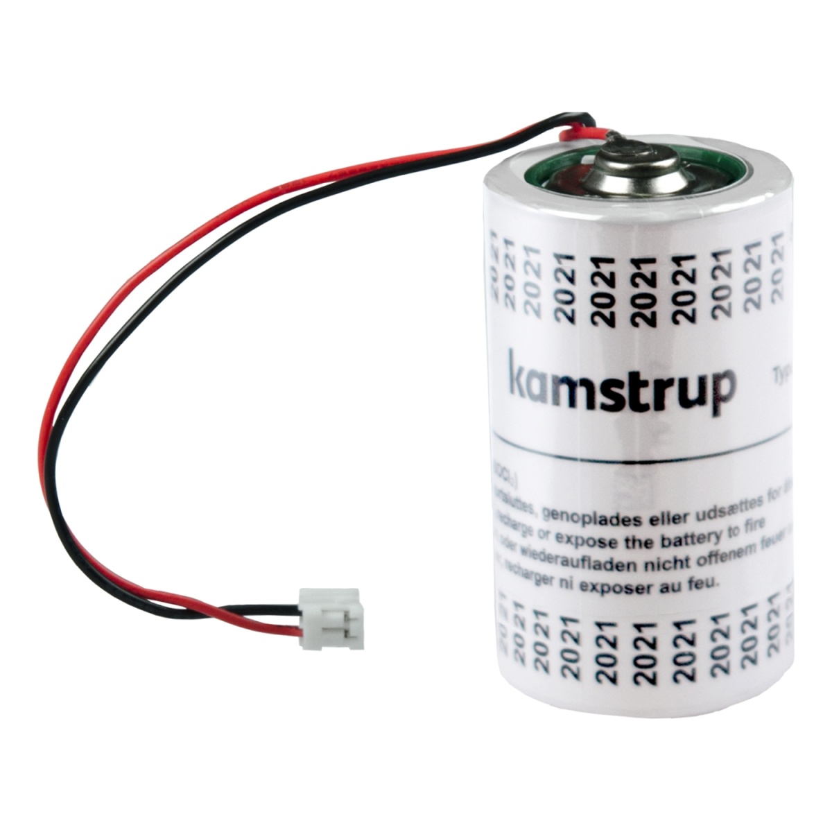 K Series D-Cell Battery, With Cable and Connector