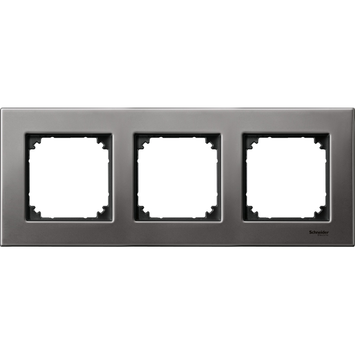 M-Elegance - Quadro 3 elementos - Metal cinzento