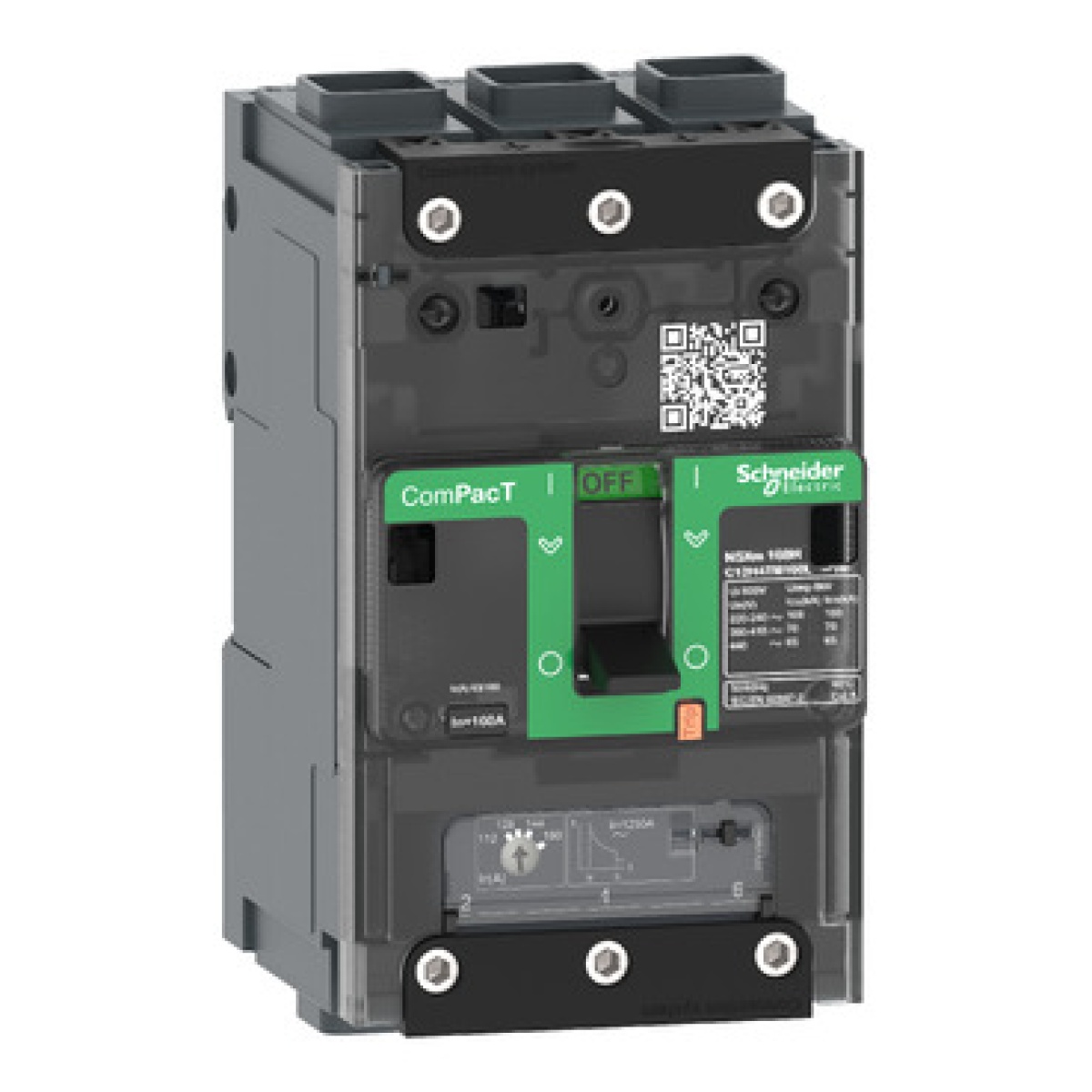 ComPacT DISJUNTOR NSXm160H 70kA CA 3P 160A TMD ELINK
