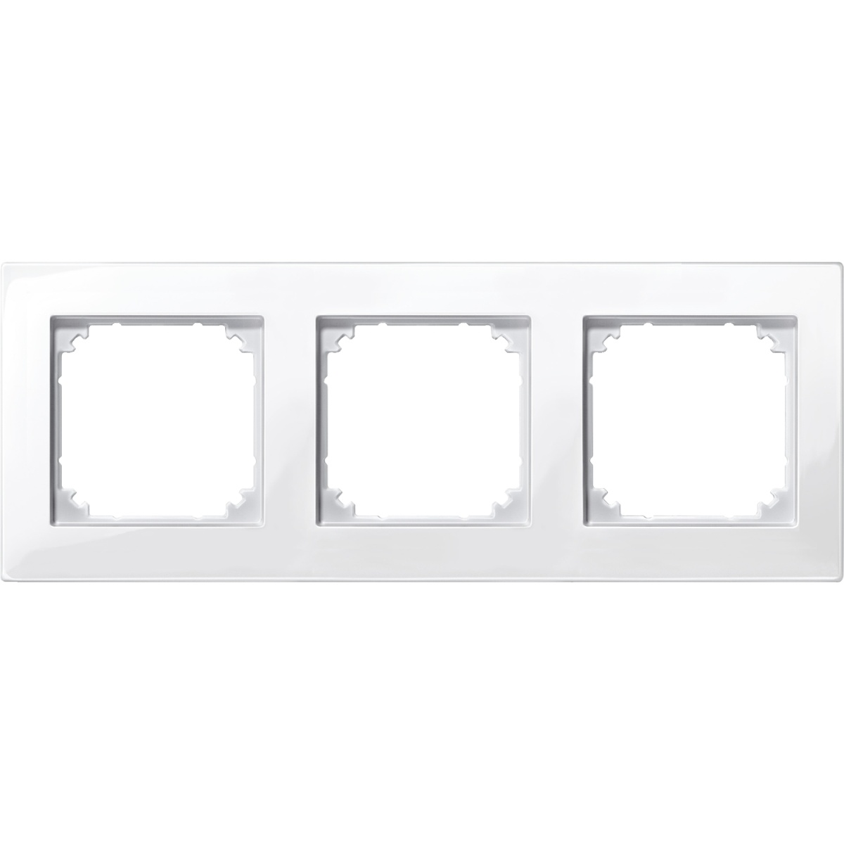 Quadro M-Plan, 3 elementos, branco polar