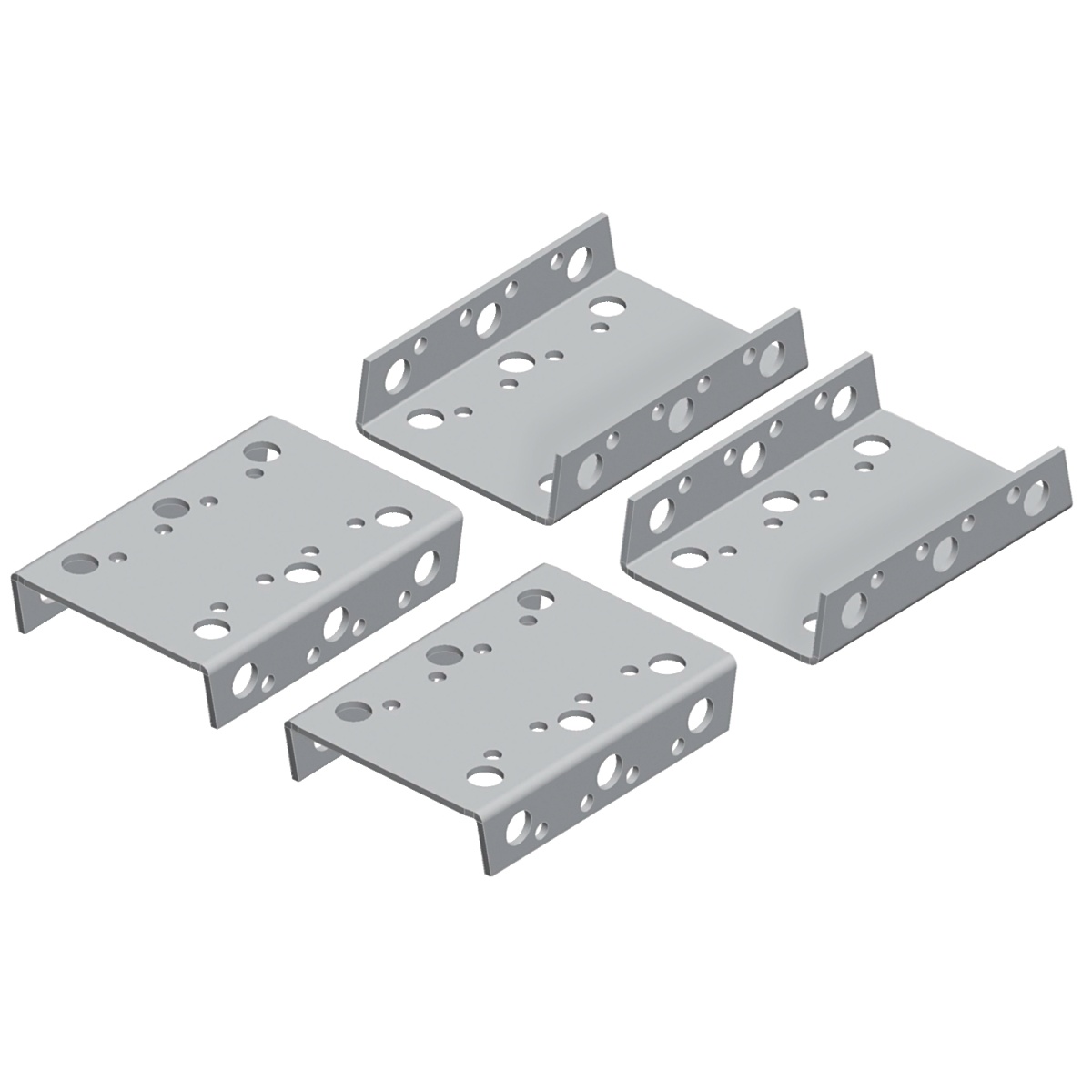 Reinforced coupling kit, complement to the standard kit in case of heavy loads