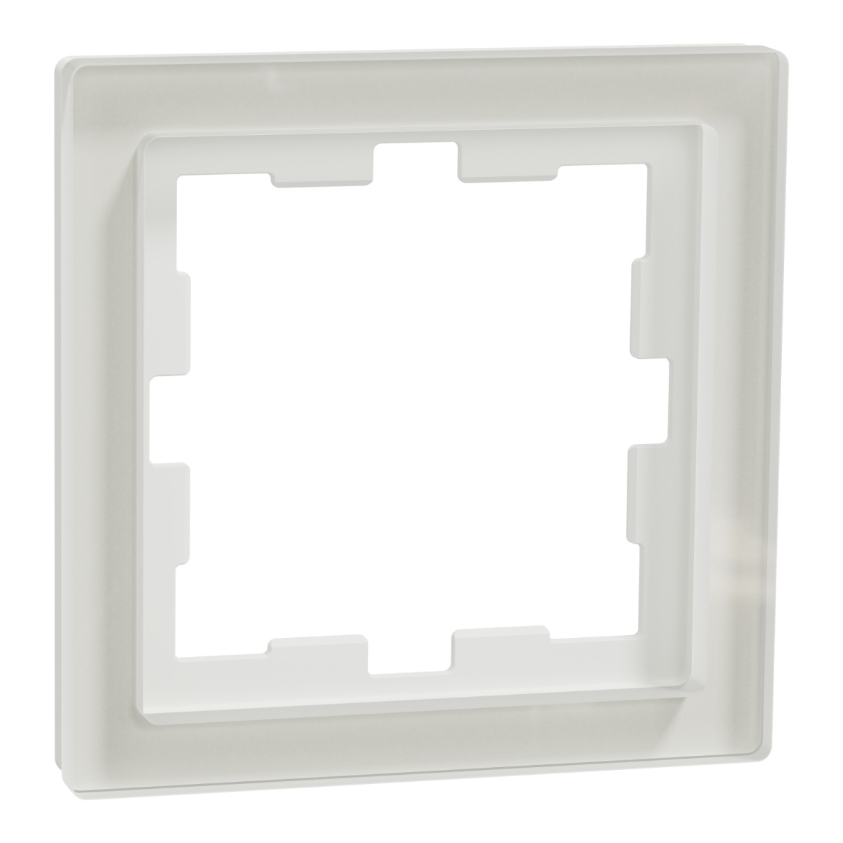 Quadro D-Life, 1 elemento, cristal branco