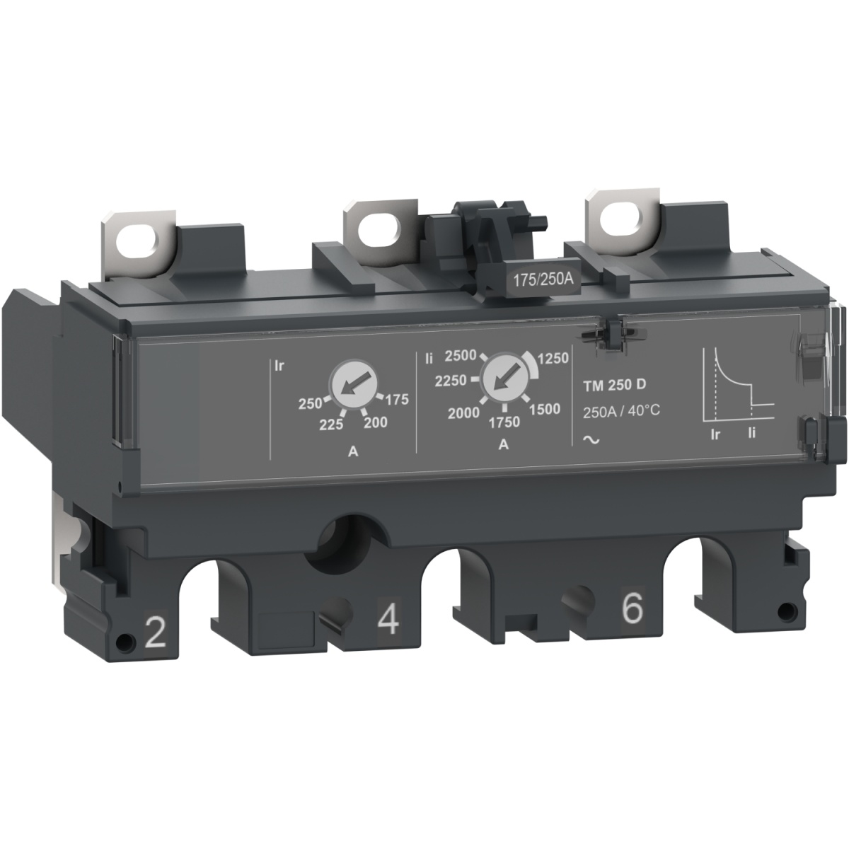 ComPacT DISPARADOR NSX250 CA 3P3D 200A TMD