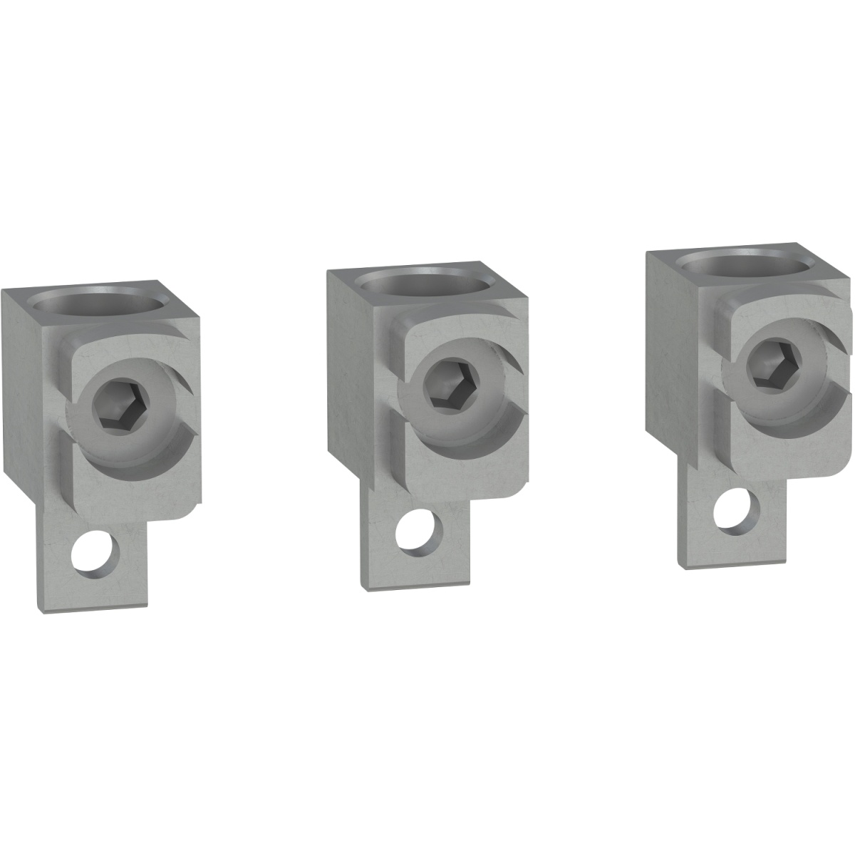Set of 3 connectors - 1 cable - 120..240 mm²