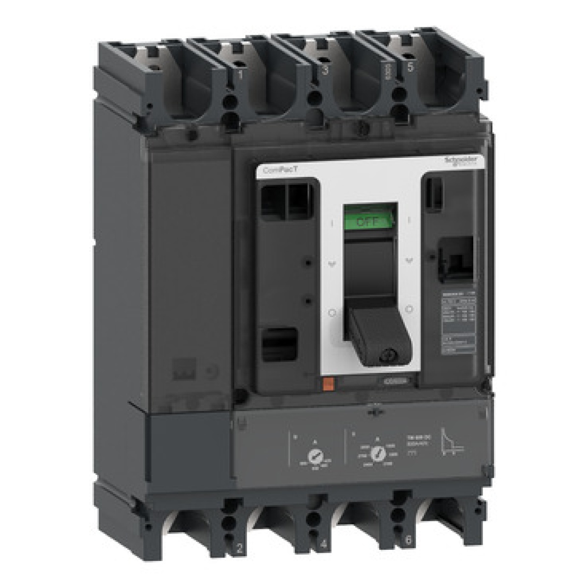 ComPacT DISJUNTOR NSX630S 100kA CC 4P 600A TMD