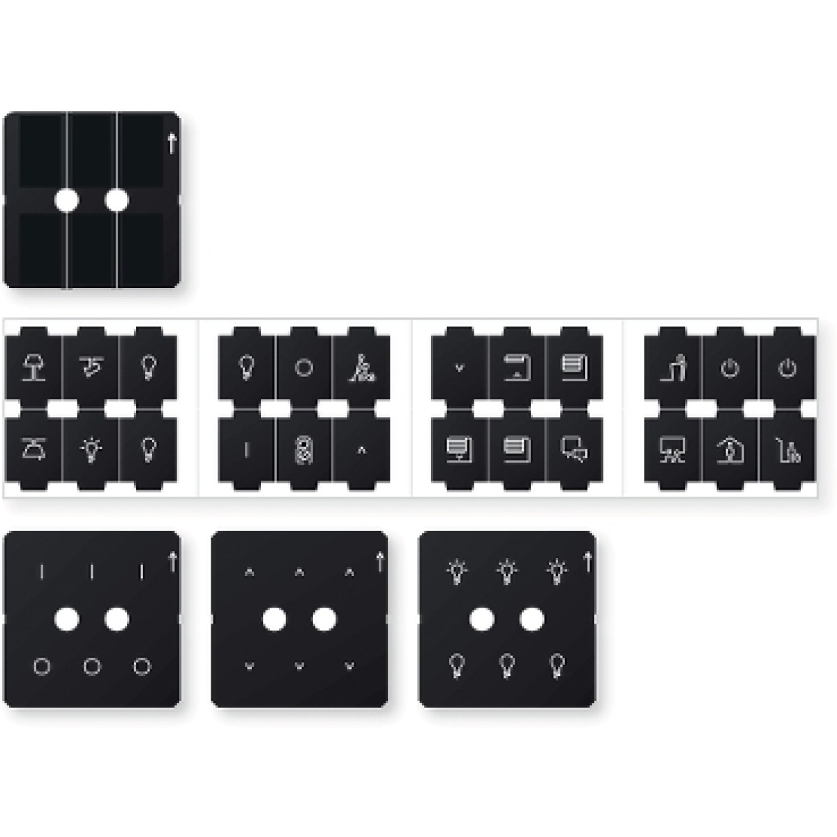 Conjunto de folhas para botão de pressão Pro, Design do sistema