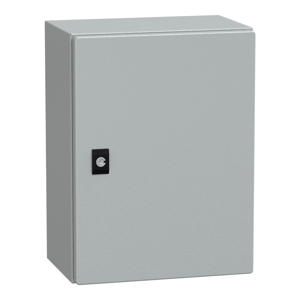 Spacial CRN plain door with mount.plate. H400xW300xD200 IP66 IK10 RAL7035..