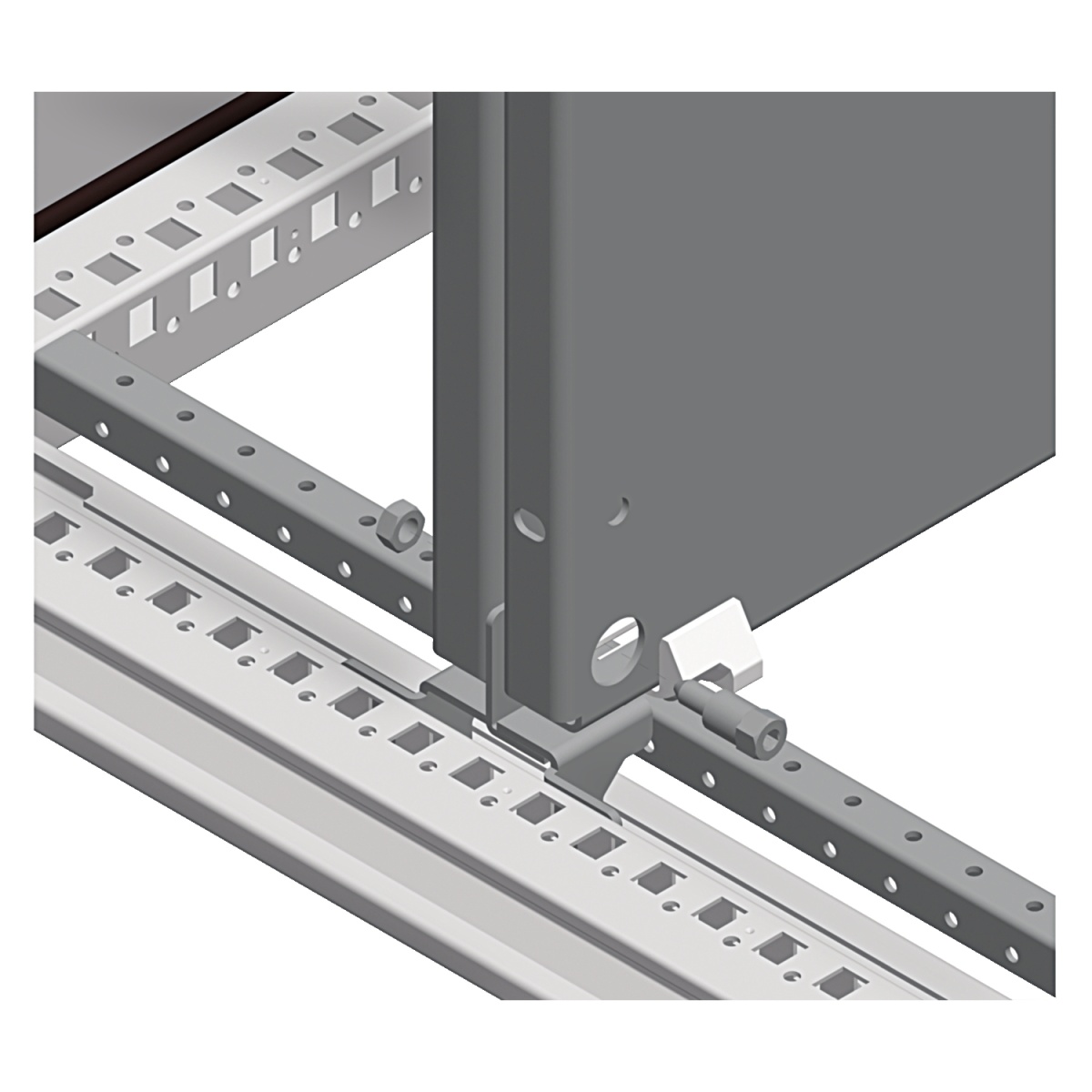 Spacial SF brackets for fixing mounting plates back to back